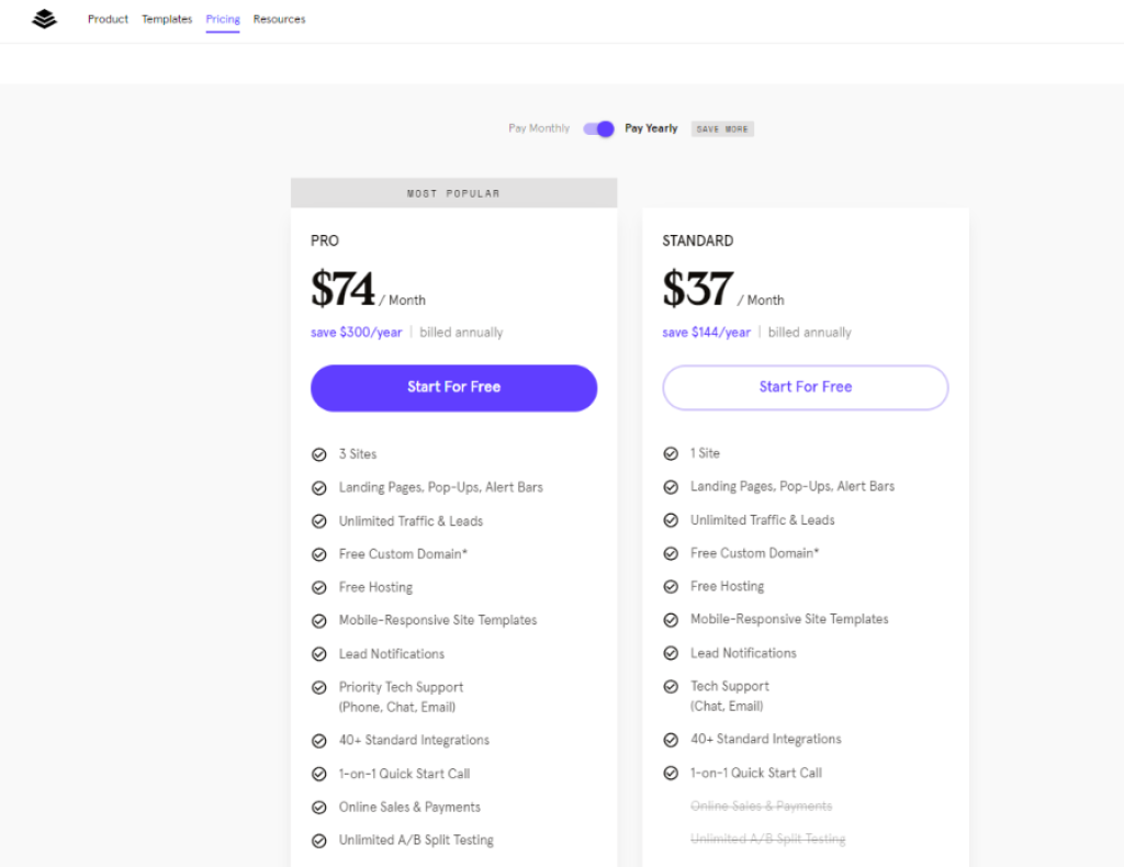 leadpages price