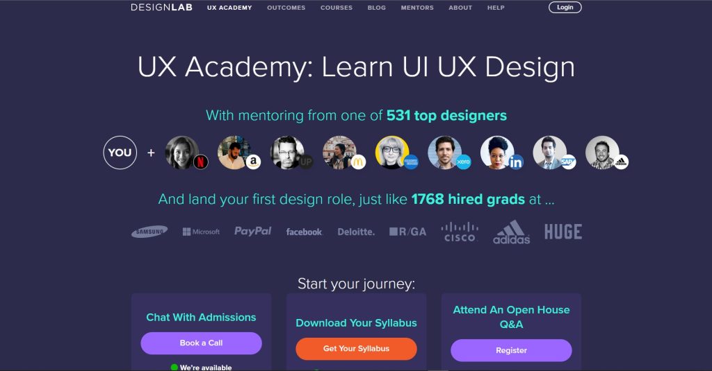 DesignLab’s UX Academy
