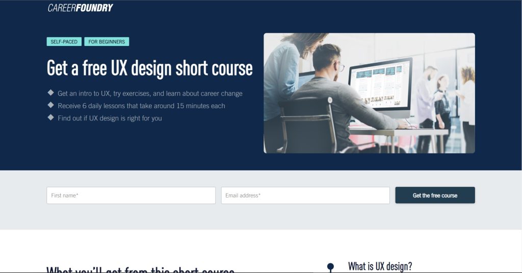 CareerFoundry’s UX Design Short Course