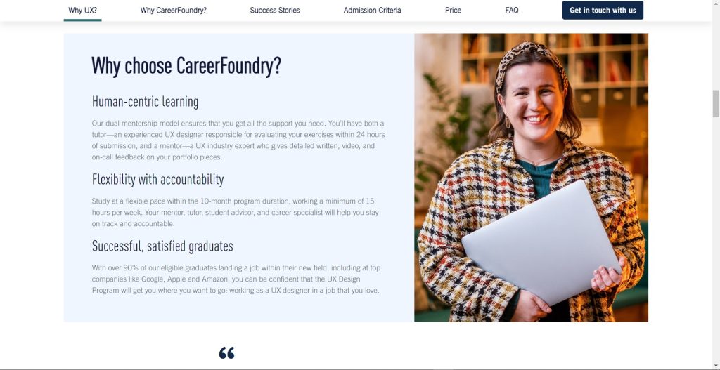CareerFoundry UX Design Program