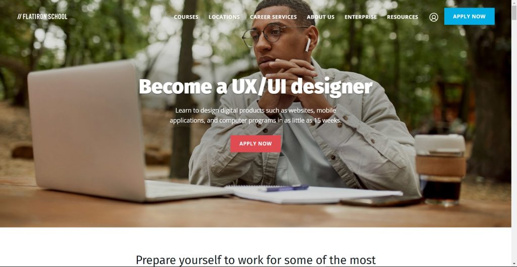 Flatiron School UX/UI Design Course