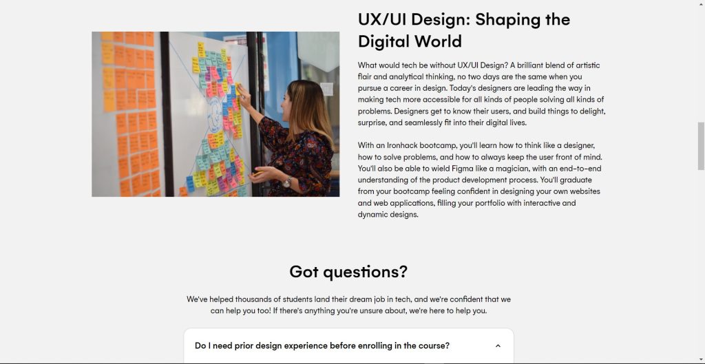 Ironhack UX/UI Design Bootcamp