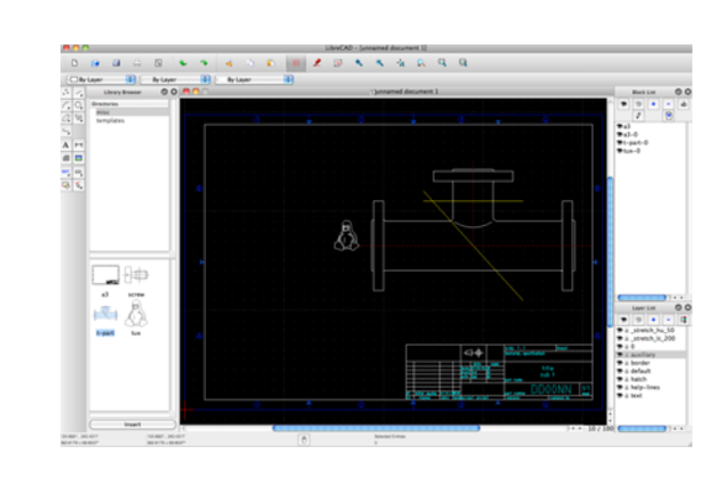 LibreCAD - Open-Source 2D CAD