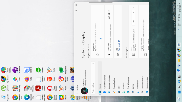 Rotate screen on devices