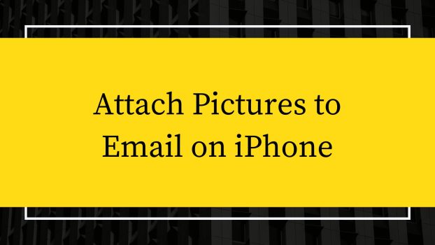 Attach Pictures to Email on iPhone