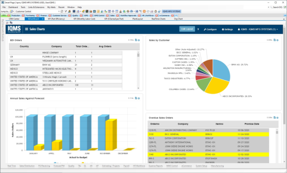 delmiaworks best manufacturing ERP software screenshot