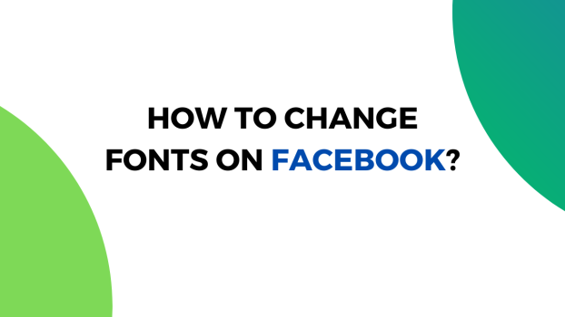 How to change fonts on Facebook?
