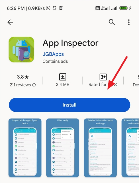 install app inspector