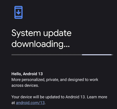 Android OTA update