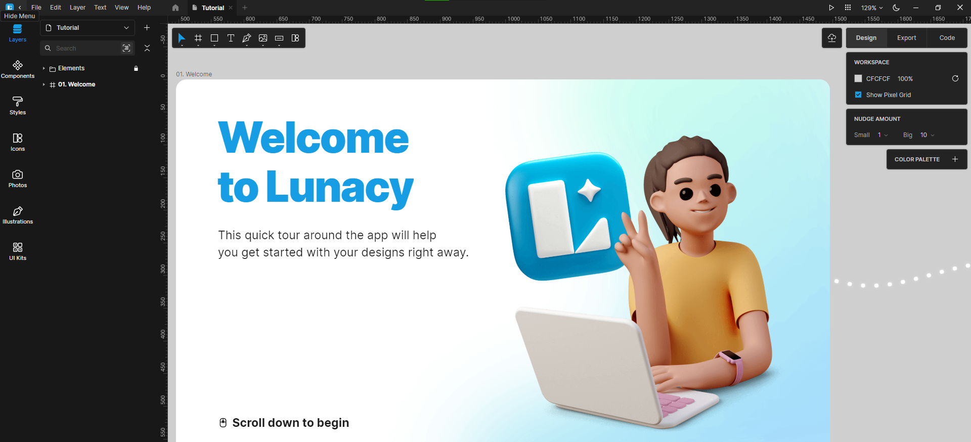 Lunacy-interface