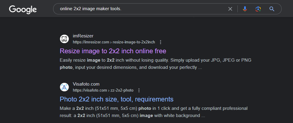 Online 2x2 image maker tools