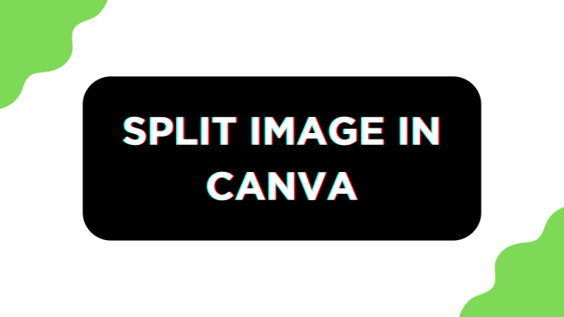 Split image in Canva