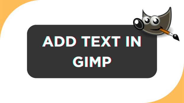 Add Text in GIMP