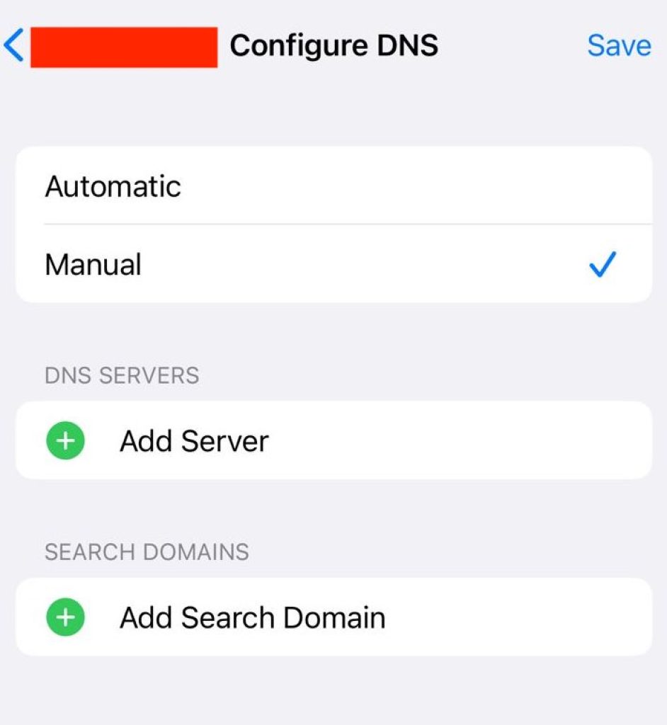 Configure DNS