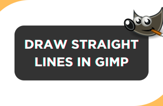 Draw Straight Lines in GIMP