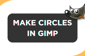 Make Circles in GIMP