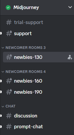 Newbie rooms