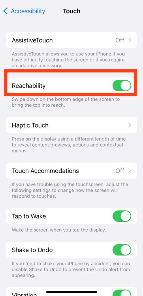 Reachability