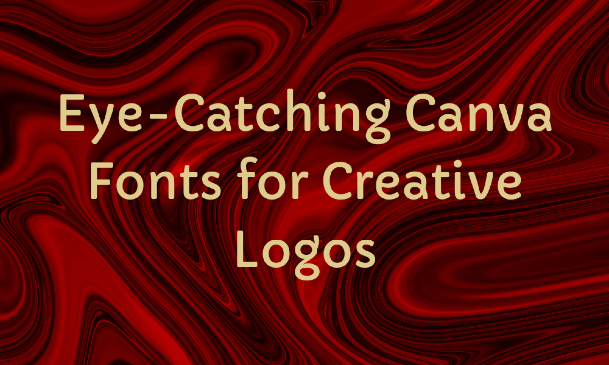 20 Eye-Catching Canva Fonts for Creative Logos - Pttrns