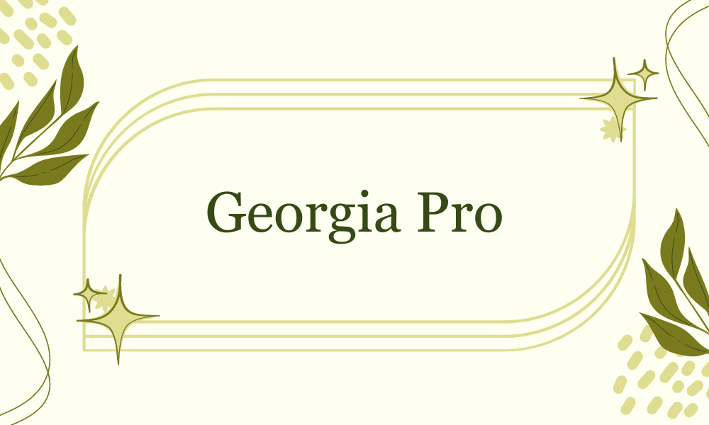 15 Must-Try Serif Fonts to Elevate Your Word Documents - Pttrns