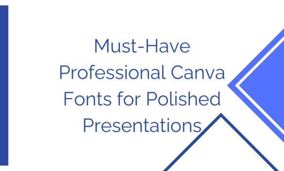 canva presentation fonts