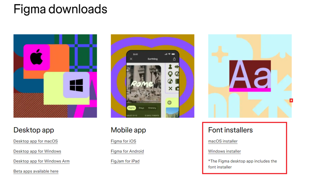 Figma font installer