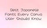Top 15 Best Japanese Fonts Every Canva User Should Know