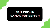 How To Use Canva PDF Editor