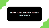How To Blend Pictures in Canva