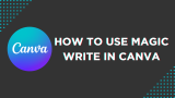 How To Use Magic Write in Canva