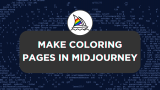 How To Make Coloring Pages in Midjourney