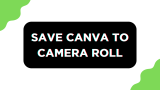 How To Save Canva to Camera Roll