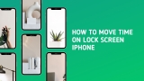 How to Move the Time Widget on the iPhone Lock Screen